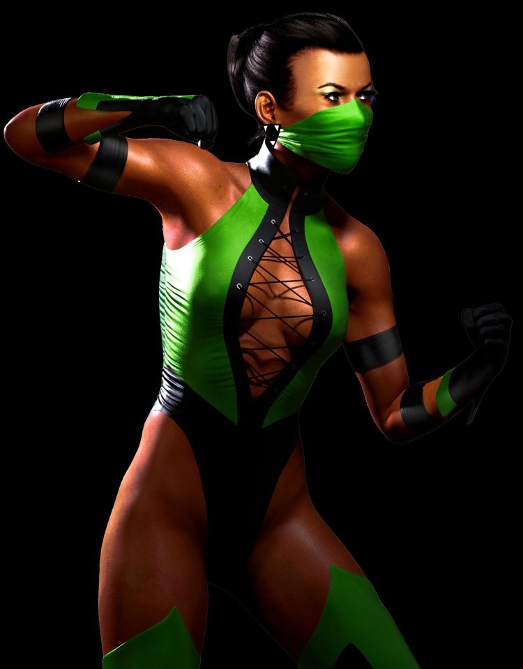 Scarlett mortal kombat jade