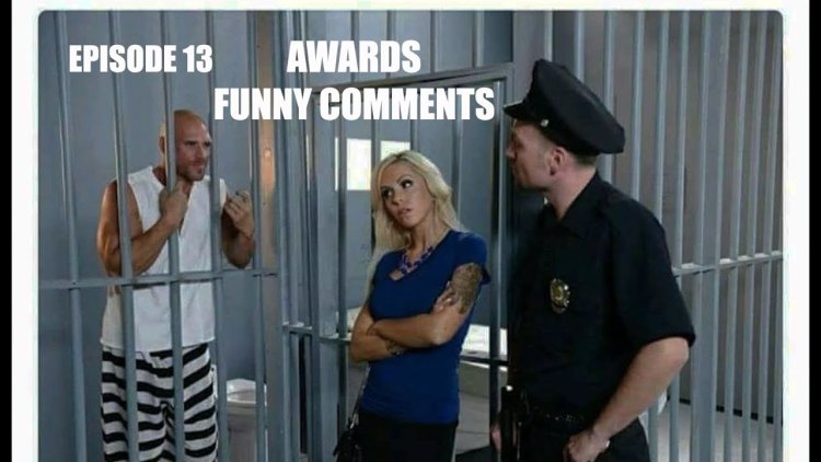 Johnny Sins in a police uniform with a black woman