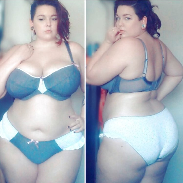 Fat women in big underpants