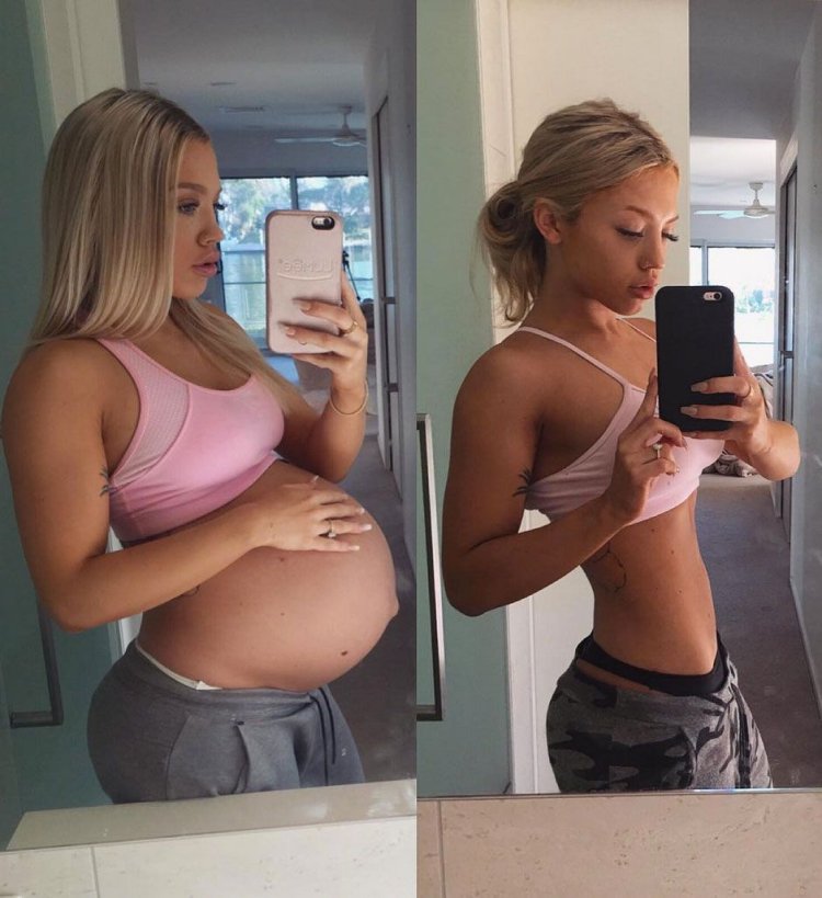 Tammy Hembrow before and after