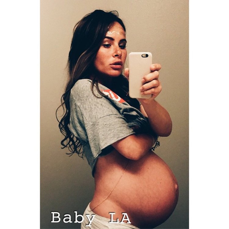 Pregnant Sasha Zvereva