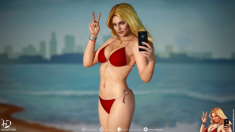 GTA 5 Beach Girls