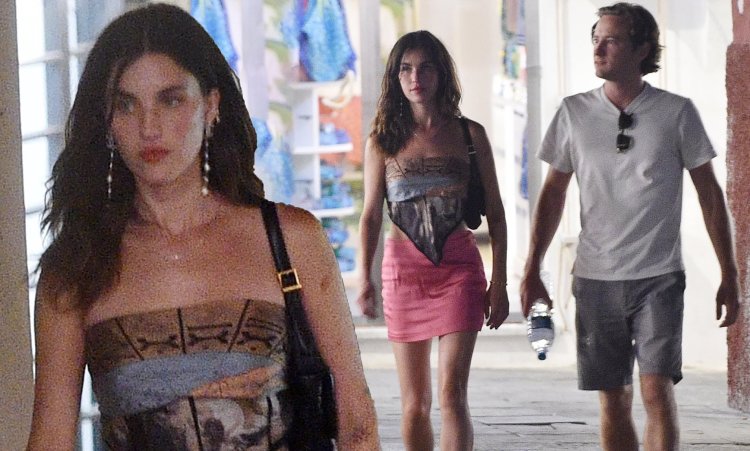 Lewis Pullman and Rainy Qualley