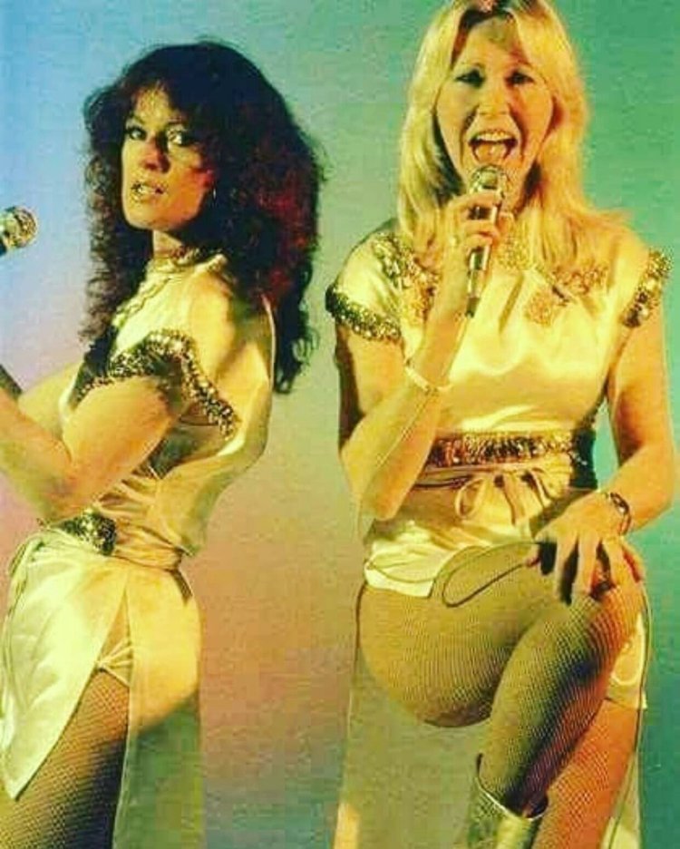 Abba in shorts