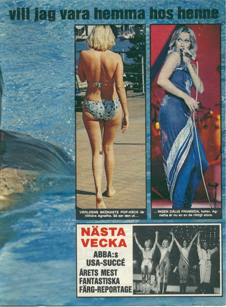 Agnetha Faltskog feet