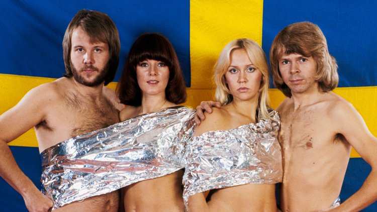 ABBA group nude