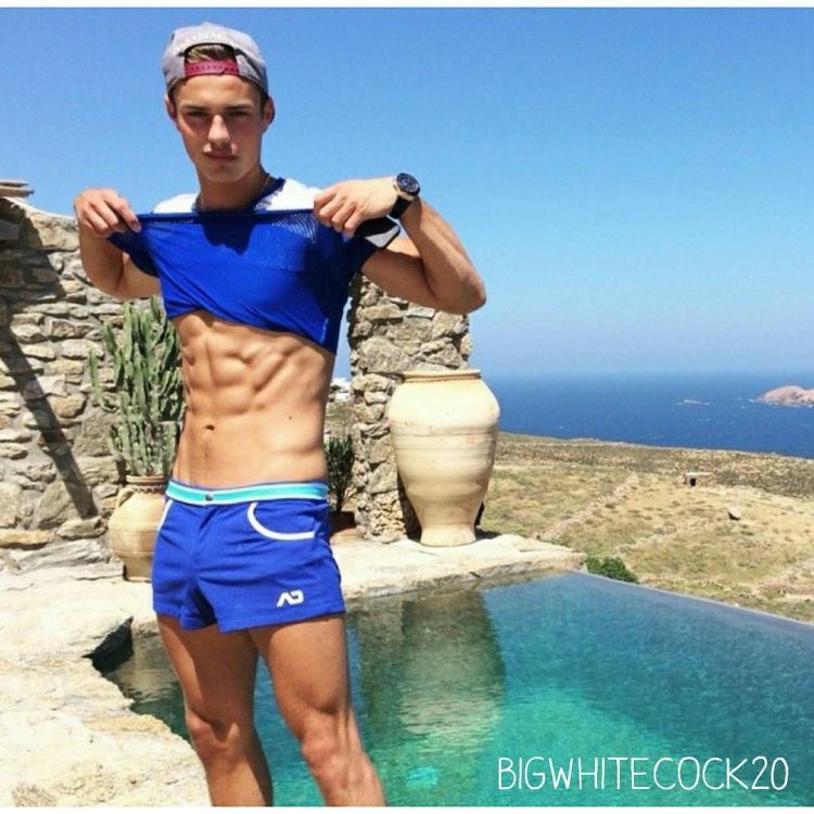 Guys in sports shorts