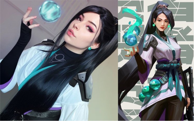 Reyna Valorant Cosplay
