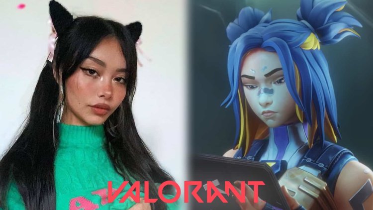 Neon Valorant Cosplay