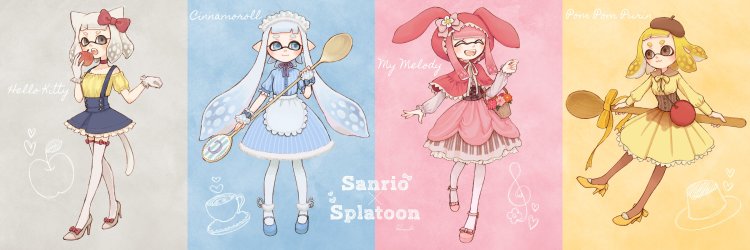 Melody Hello Kitty Humanization