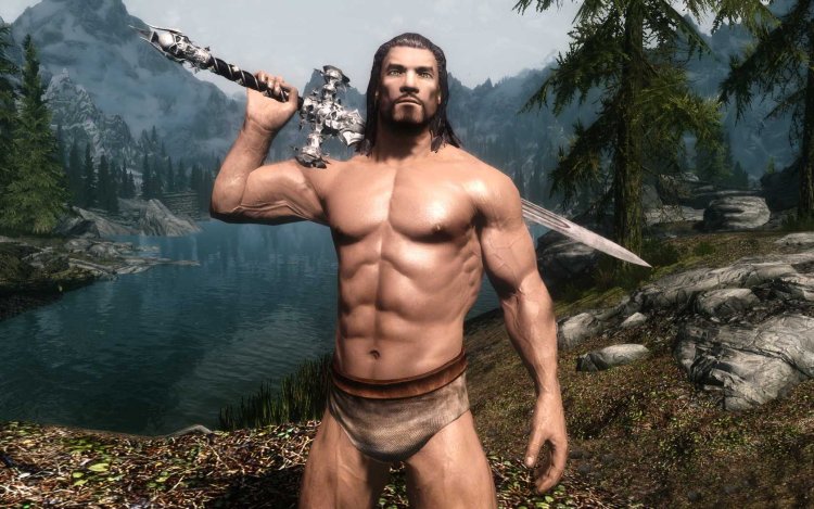 Skyrim mod male body replayer