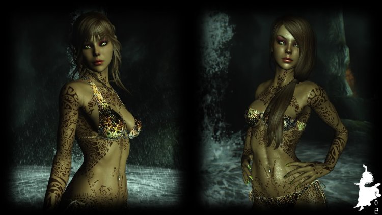 Tattoo for women in skyrim