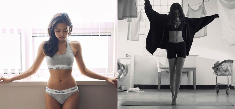 Jennie Kim Calvin Klein 2021