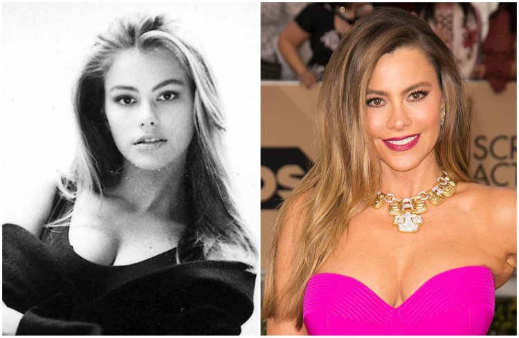 Sofia Vergara as a child