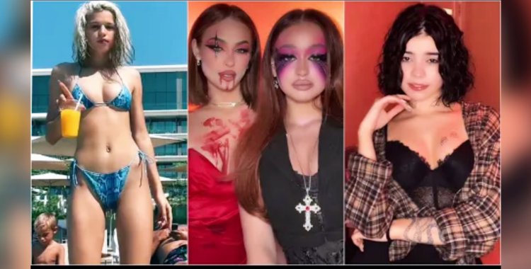 Valya carnival tik tok in swimsuit