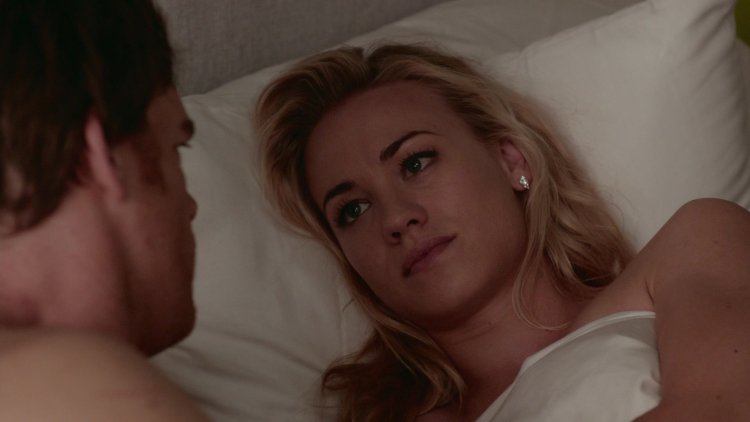Yvonne strahovski dexter scene