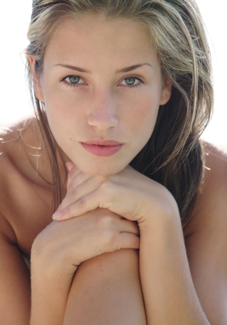 European appearance of a girl