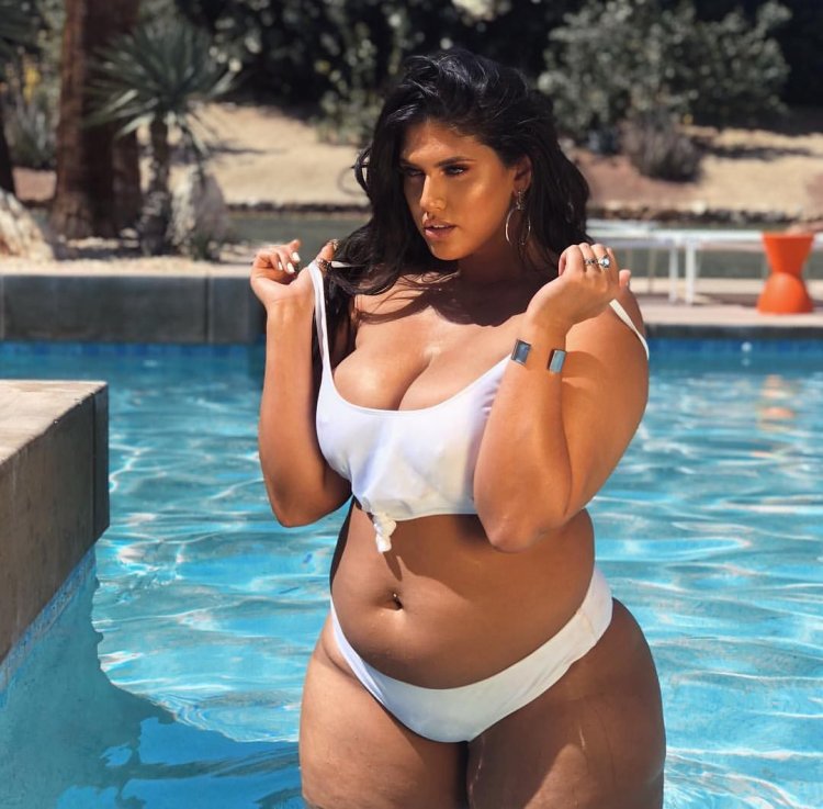 Plus size model Laticia Thomas