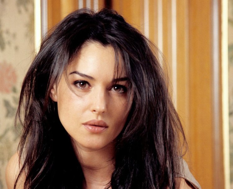 Monica Bellucci in her youth