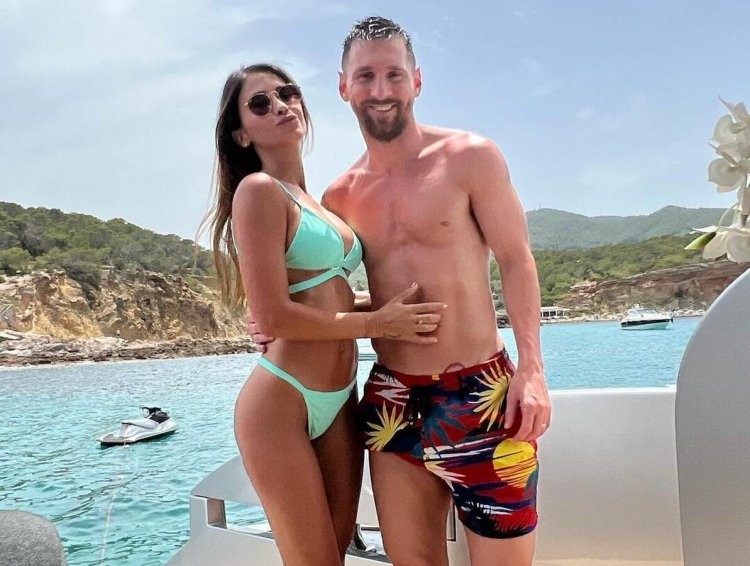 Messi on vacation 2022