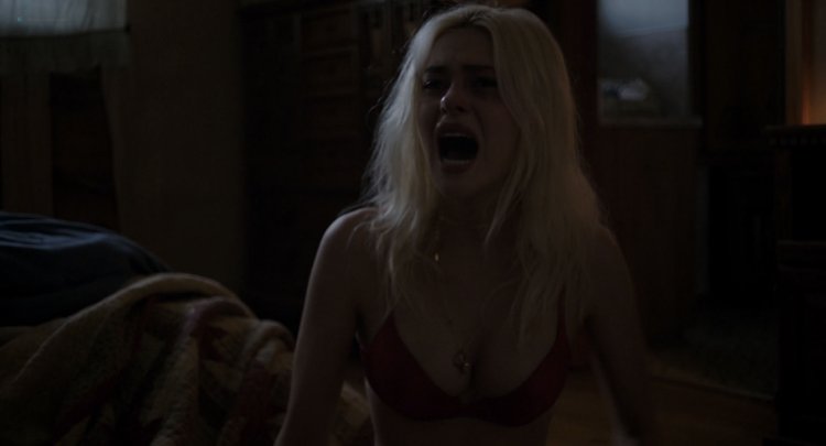 Nicola Peltz bed scene