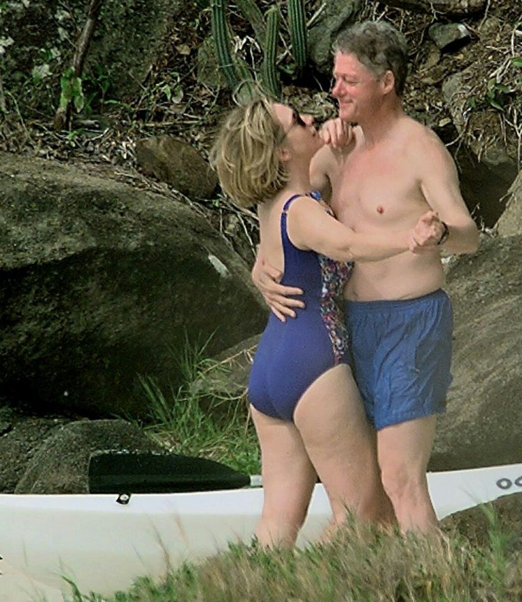 Hillary Clinton in a swimsuit
