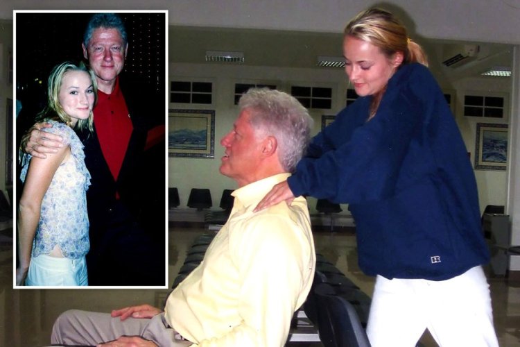 Jeffrey Epstein and Bill Clinton