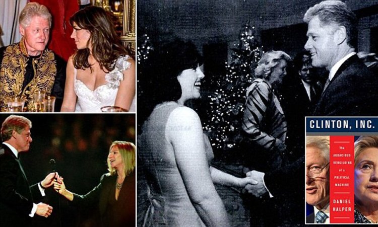 Bill Clinton cheating on his wife