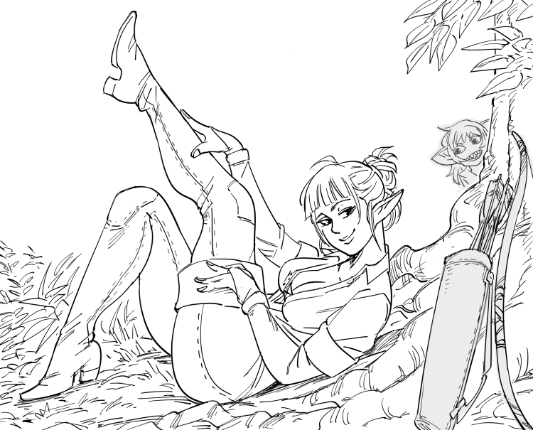 Baalbuddy goblin girl