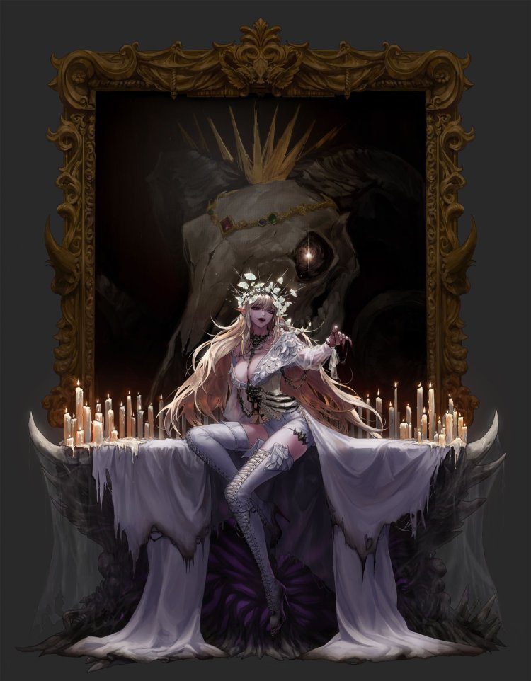 Yvette the necromancer