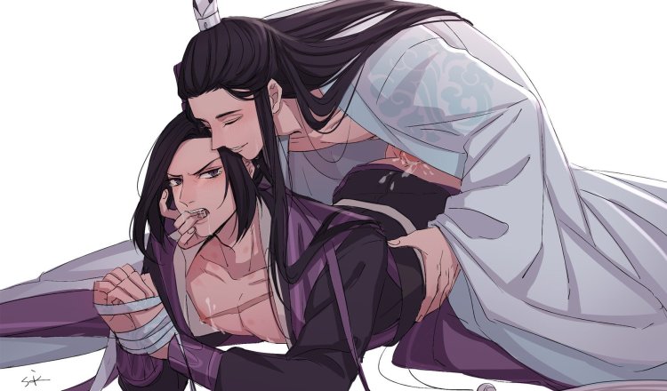 Lan Zhan and Jiang Cheng