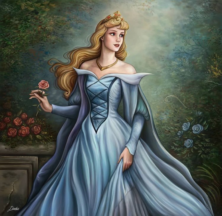 Portrait of a beautiful princess