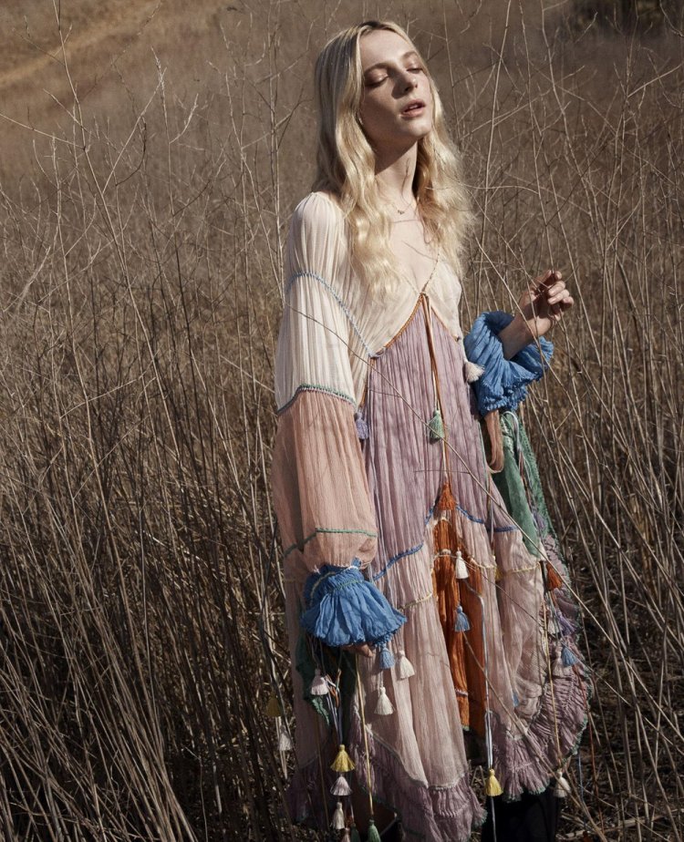 Photo shoot in boho style