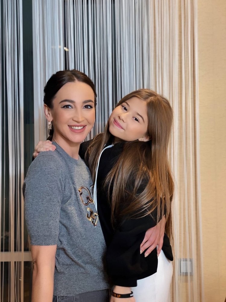 Milana Khametova and David