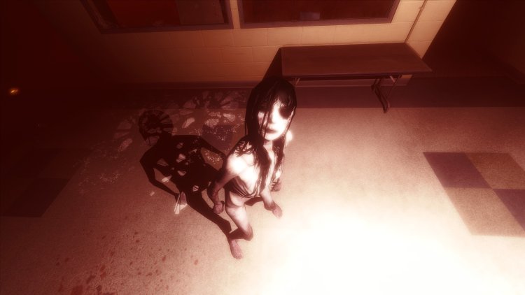 Horror shooter with a ghost girl