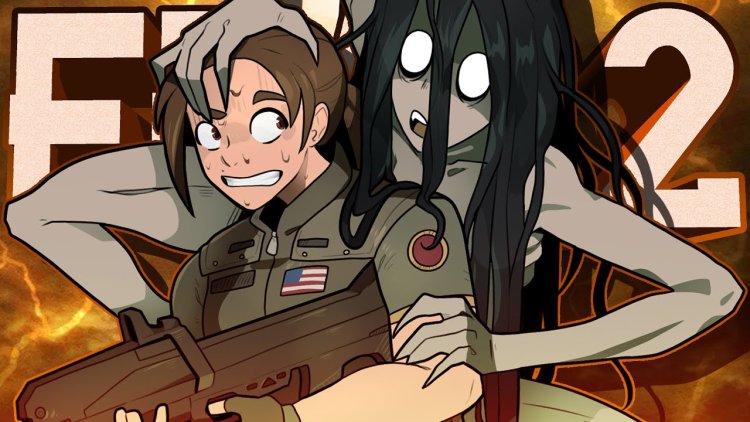 F.E.A.R. 2 Alma and Beckett art