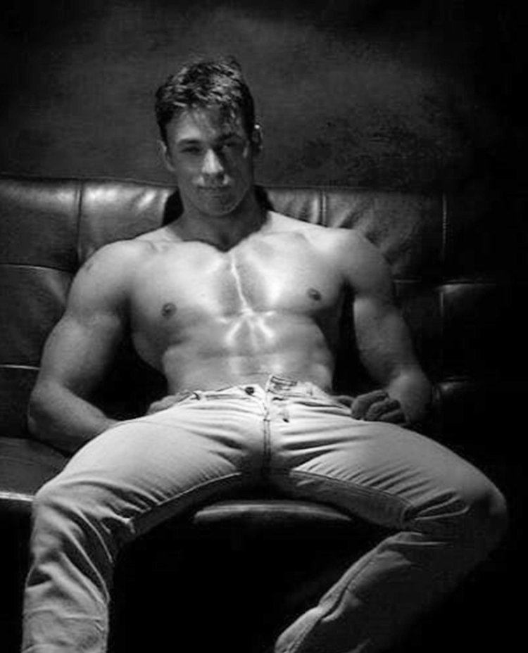 Conrad Ricamora and his boyfriend