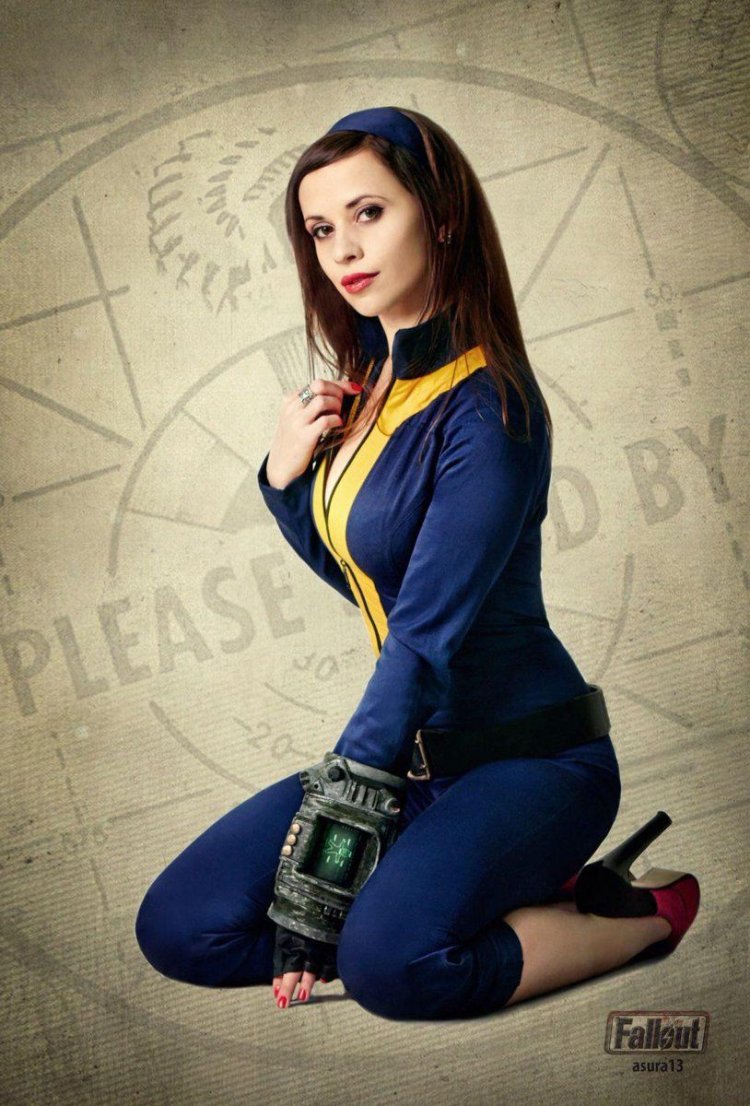 Cute Fallout girls don't cosplay