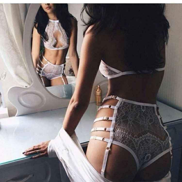 Girls in lace lingerie Instagram