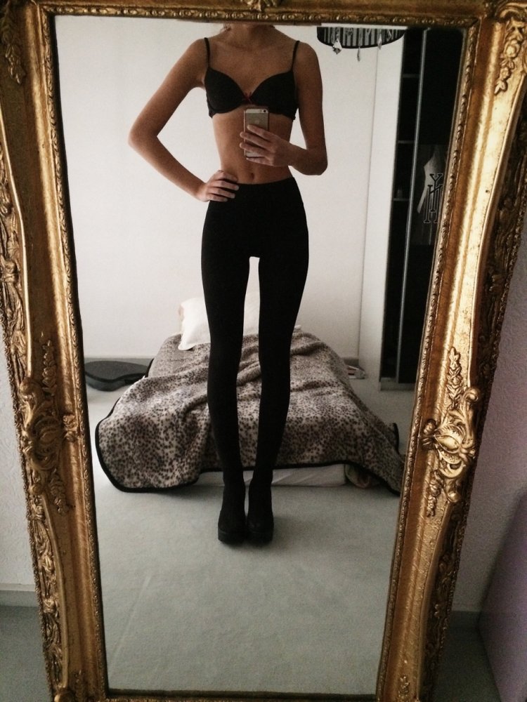 Anorexia beautiful figure