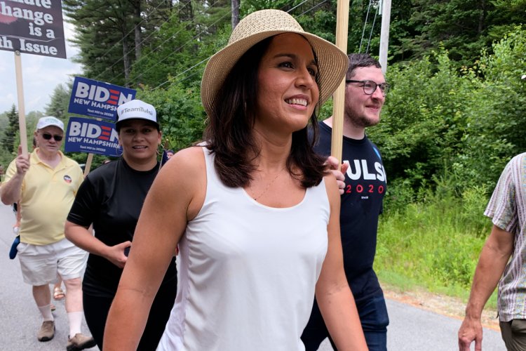 Tulsi Gabbard legs