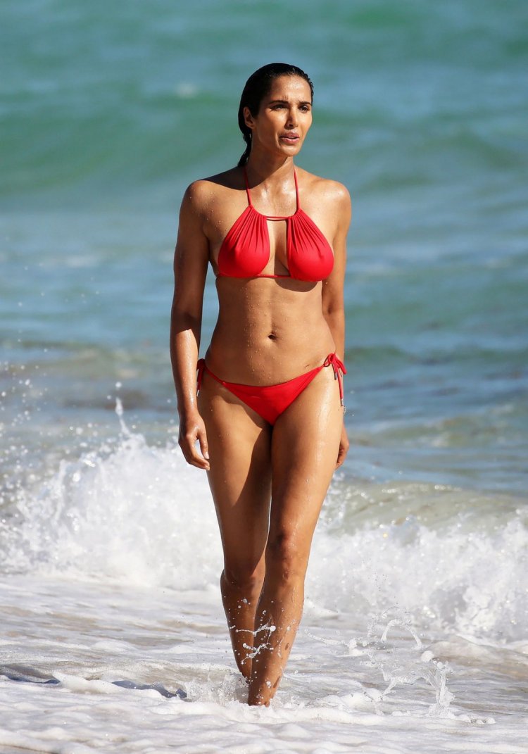 Padma Lakshmi bikini
