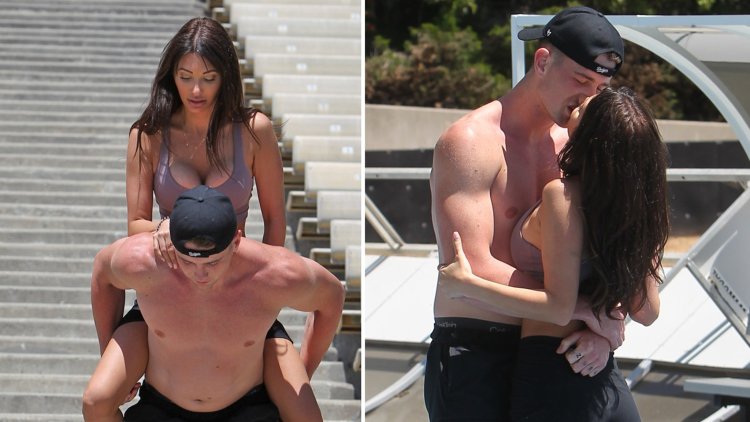 Francesca Farago and Harry