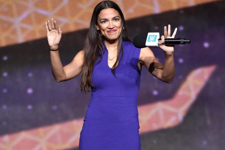 Alexandria Ocasio Cortes figure