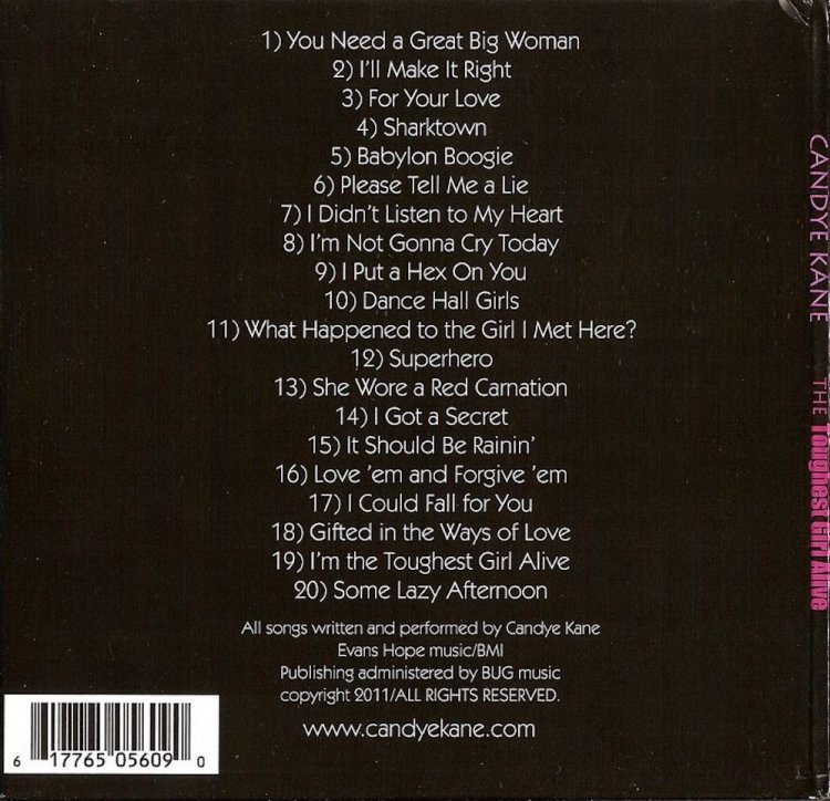 Cover for mp3 Candye Kane