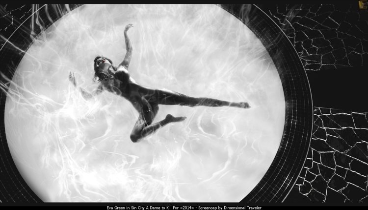 Eva Green sin city 2 in the pool