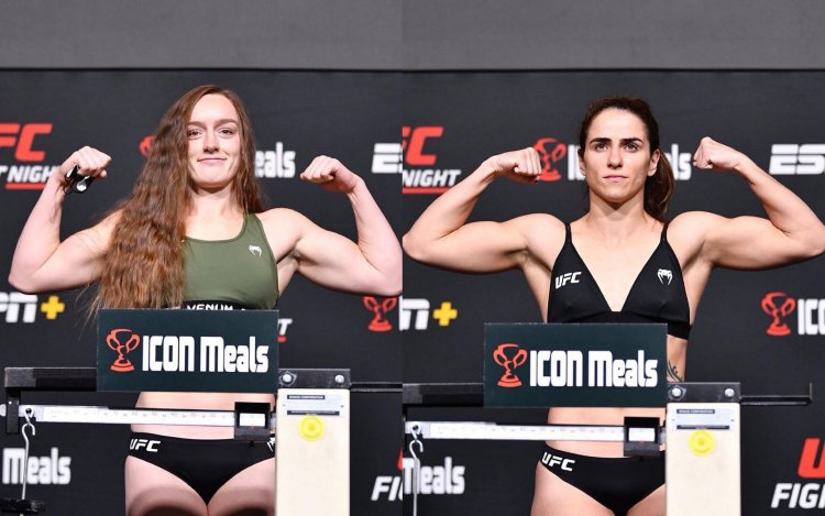 Aspen Ladd weigh-in