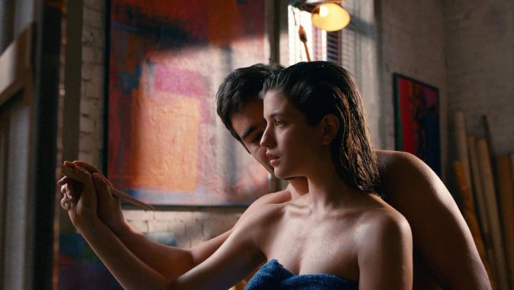 Anna Chipovskaya in the film Pure Art