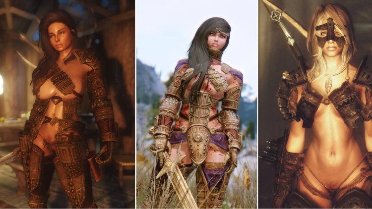 Skyrim armored bikini