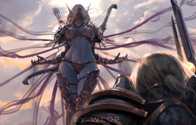 Warcraft Sylvanas anime
